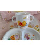 Piatto pappa con tazza disney